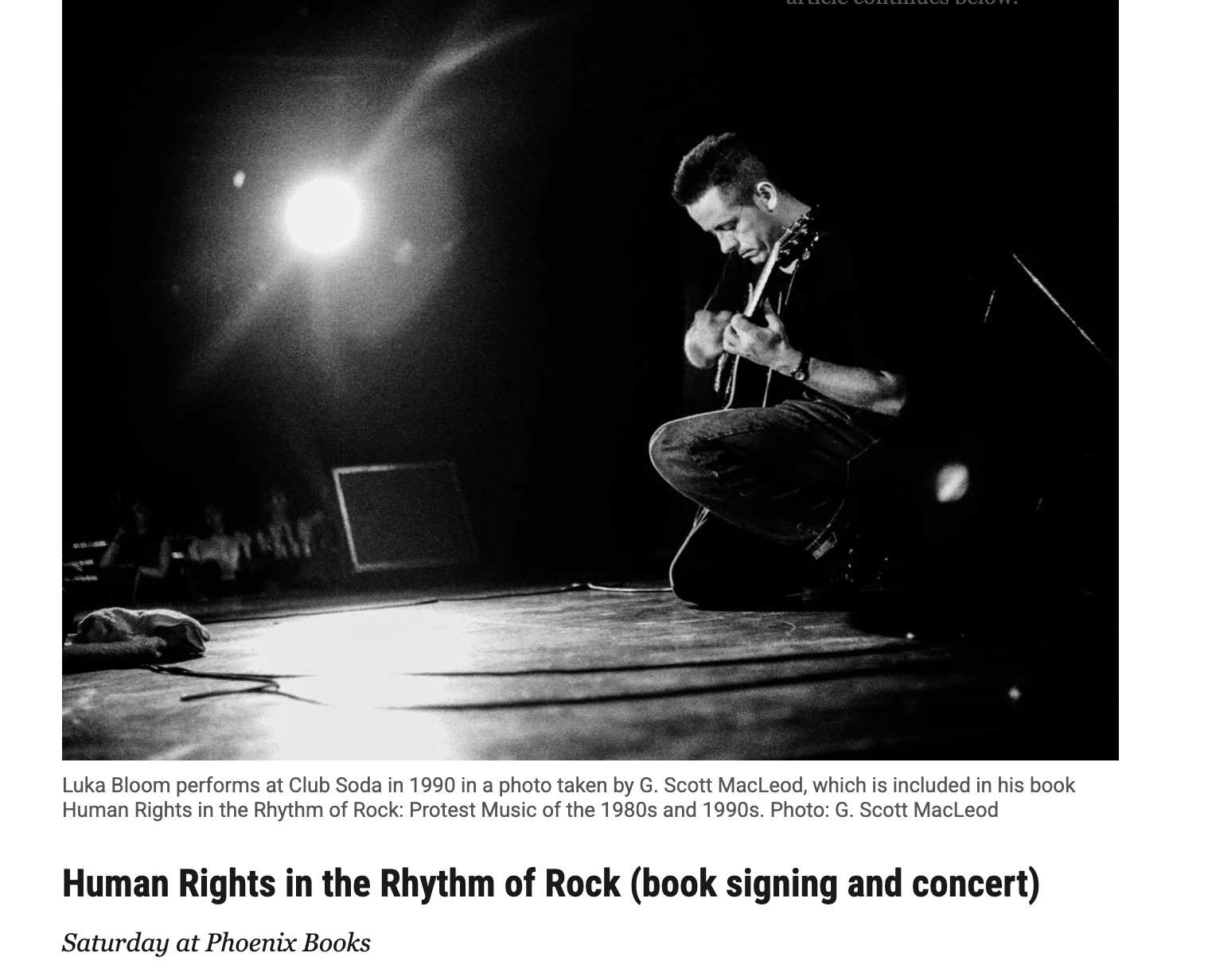 Human Rights in the Rhythm of Rock